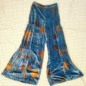 SOLD NWT free people Velvet wide leg pants